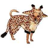 Hip Doggie Giraffe Dog Costume, Onesy Jumper, S