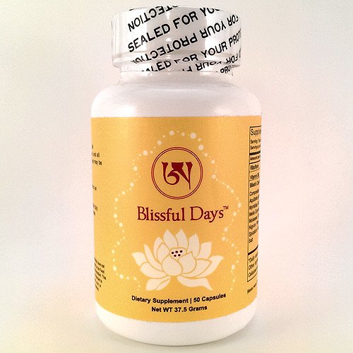 Blissful Days – Traditional, All-natural Herbal Formula Which Supports a Healthy, Happy, Joyous Lifestyle
