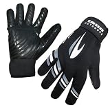 Cold Weather Waterproof Windproof Cycle Cycling Gloves - Black - 3M Insulation & Gel Grip Palms