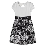 Girls' Xhilaration® Elastic Waist Dress - White