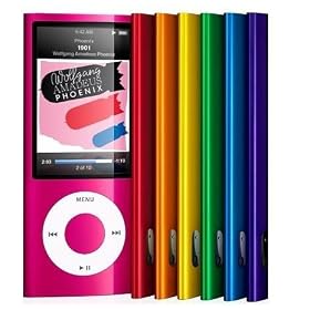 8GB MP4 PLAYER NANO STYLE 4TH GENERATION MP3 PLAYER with FM RADIO and FULL COLOUR LCD SCREEN & 30 PIN IPOD DOCK CONNECTOR - 5 colours (NOT an Ipod Nano)