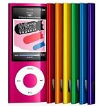 8GB MP4 PLAYER NANO STYLE 4TH GENERATION MP3 PLAYER with FM RADIO and FULL COLOUR LCD SCREEN & 30 PIN IPOD DOCK CONNECTOR - 5 colours (NOT an Ipod Nano)