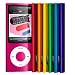 8GB MP4 PLAYER NANO STYLE 4TH GENERATION MP3 PLAYER with FM RADIO and FULL COLOUR LCD SCREEN & 30 PIN IPOD DOCK CONNECTOR - 5 colours (NOT an Ipod Nano)