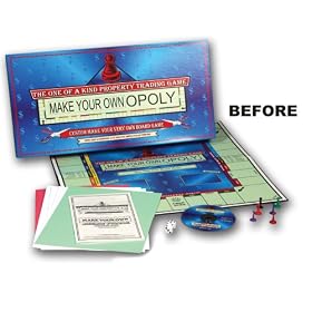 Make Your Own Opoly Board Game