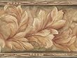 Terracotta Leaf Wallpaper Border
