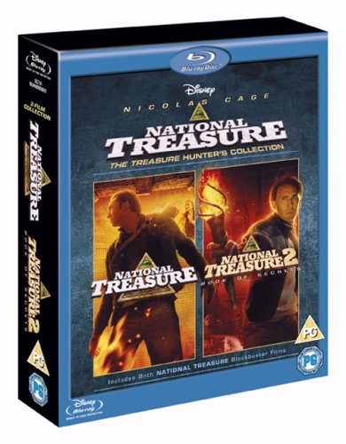 CD-Charts  DVD : National Treasure/National Treasure 2 - Book Of Secrets [Blu-ray] [2004]