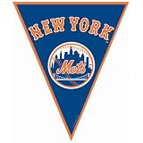 Lets Party By Amscan New York Mets Baseball Pennant Banner