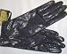 Genuine Soft Snake Skin Leather Waterproof and Microfiber Lined Luxurious Looking Gloves for Women and Teens