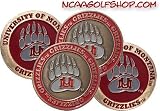 (4) Montana Grizzlies Golf Ball Markers