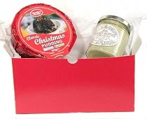 Gift Box with Christmas Pudding (12.3) & Brandy Butter 6oz