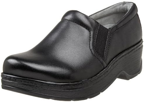 Klogs Footwear Naples Women's Shoes - Premium Nursing Shoes for Superior Comfort & Stability - Slip-Resistant Outsoles, Supportive Insoles, Lightweight Design Black Full Grain Size 7 Medium US