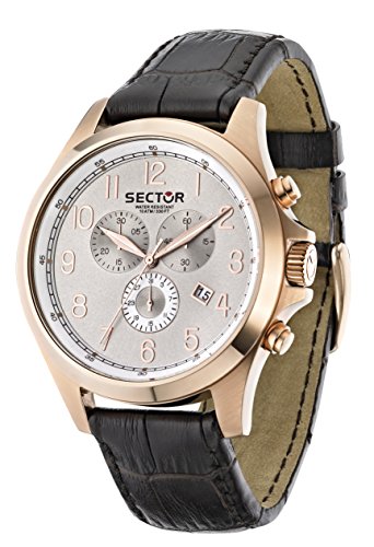 Sector Men's R3271690001 Contemporary 290 Analog Display Quartz Brown Watch
