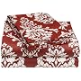 Regency Collection 300 Thread-Count Havana Floral Full Sheet Set, Spice