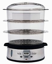 White And Brown - Cv 564 - Cuiseur Vapeur Programmable 9 L "Vitalys"