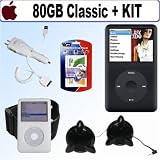Apple 80GB iPod classic (Black) and Accessory Outfit