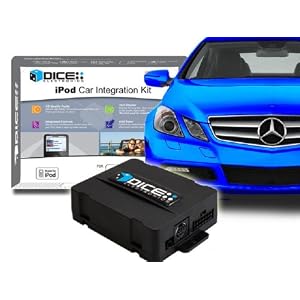 DICE i-Mercedes-D2B-5v iPod Integration Kit for Mercedes Benz with the D2B radio system