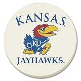 NCAA Kansas Jayhawks Absorbent Coaster -Pack Of 4
