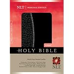 Holy Bible: New Living Transalation, Black/Onyx TuTone, Bonded Leather, Personal (Personal Edition Bibles) book cover