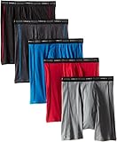 Hanes Men's Sports-Inspired Boxer-Brief (Pack of Five Pairs)