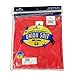 Indera Big Boys Rib Knit Union Suit, Red 23475
