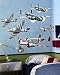 Baby : Airplanes Fighter / Jet Planes Big Mural by Wallies
