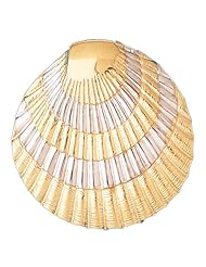 CleverEves 14K Gold Pendant Two Tone Shell 9.1 - Gram(s)
