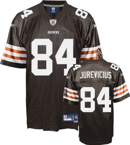 Joe Jurevicius Reebok NFL Brown Premier Cleveland Browns Jersey