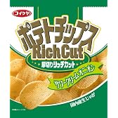 湖池屋 ポテトチップス リッチカットサワークリームオニオン 70g×12個