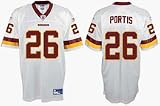 Clinton Portis Washington Redskins #26 Replica Reebok NFL Football Jersey (White)