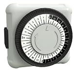 Stanley 31192 TimeIt Heavy Duty Indoor Grounded Timer, White