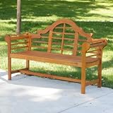 Achla Design Lutyen Bench - Natural