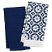 Blue Tile Kitchen Towel - Set of 5