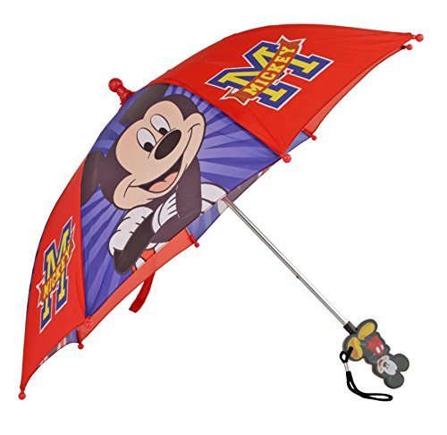 Disney Mickey Mouse Boy's Red and Blue Umbrella