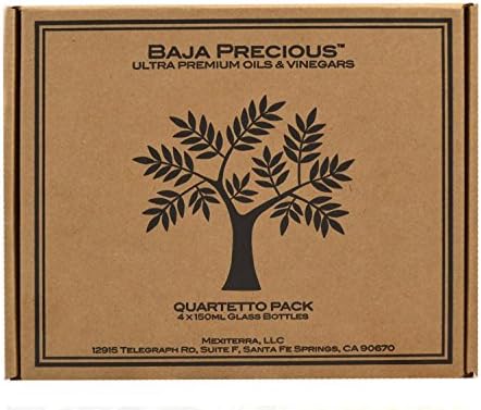 Spicy Infusions Quartetto: Garlic, Coconut, Orange & Herbs de Provence (Pack of 4 x 150ml Bottles)