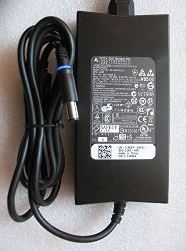 AIRTHD®Original 150-Watt AC Adapter Charger with Power Cord for Dell Alienware M15x / Alienware M14x