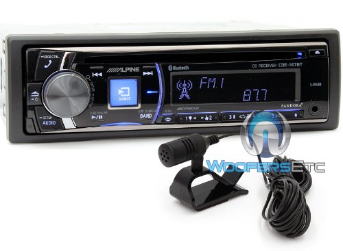 CDE-147BT - Alpine CD Receiver with Advanced Bluetooth Check price