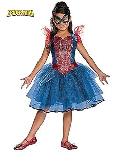 Disguise Marvel Spider-Girl Tutu Prestige Girls Costume, One Color, 3T-4T
