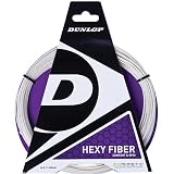 DUNLOP Hexy Fiber Comfort And Spin Biomimetic 17G Tennis String--