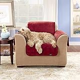 Sure Fit Deluxe Chair Pet Throw, Burgundy