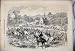 1858 Fox Hunting Season Cotswold Hounds Antique Print