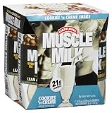 Cytosport - Muscle Milk Rtd Cookies Creme, 4 drinks