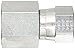 Eaton Weatherhead C5256X6X6 Carbon Steel SAE 37 Degree (JIC) Flare-Twin Fitting, Swivel, Adapter, 3/8