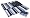 Blue Stripe with Navy 107
