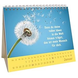 Der kleine Herzenswunschkalender 2016: Mini-Kalender