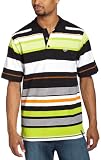 Southpole Young Men's Crosshatch Stripe Polo