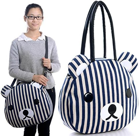 JINGYJOE Rilakkuma Cute Plush Shoulder Big Bag Handbag