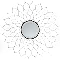Radian Black Wall Mirror
