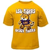 NCAA LSU Tigers Toddler Gold Stacker T-shirt