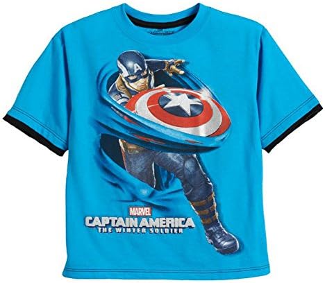 Boys Character T-shirt (7yrs, Captain America)