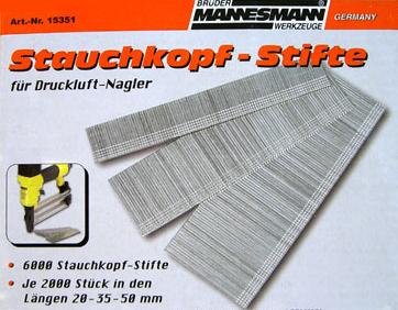Produkt-Bild: Mannesmann M15351 Ersatzn&auml;gel zu Druckluftnagler